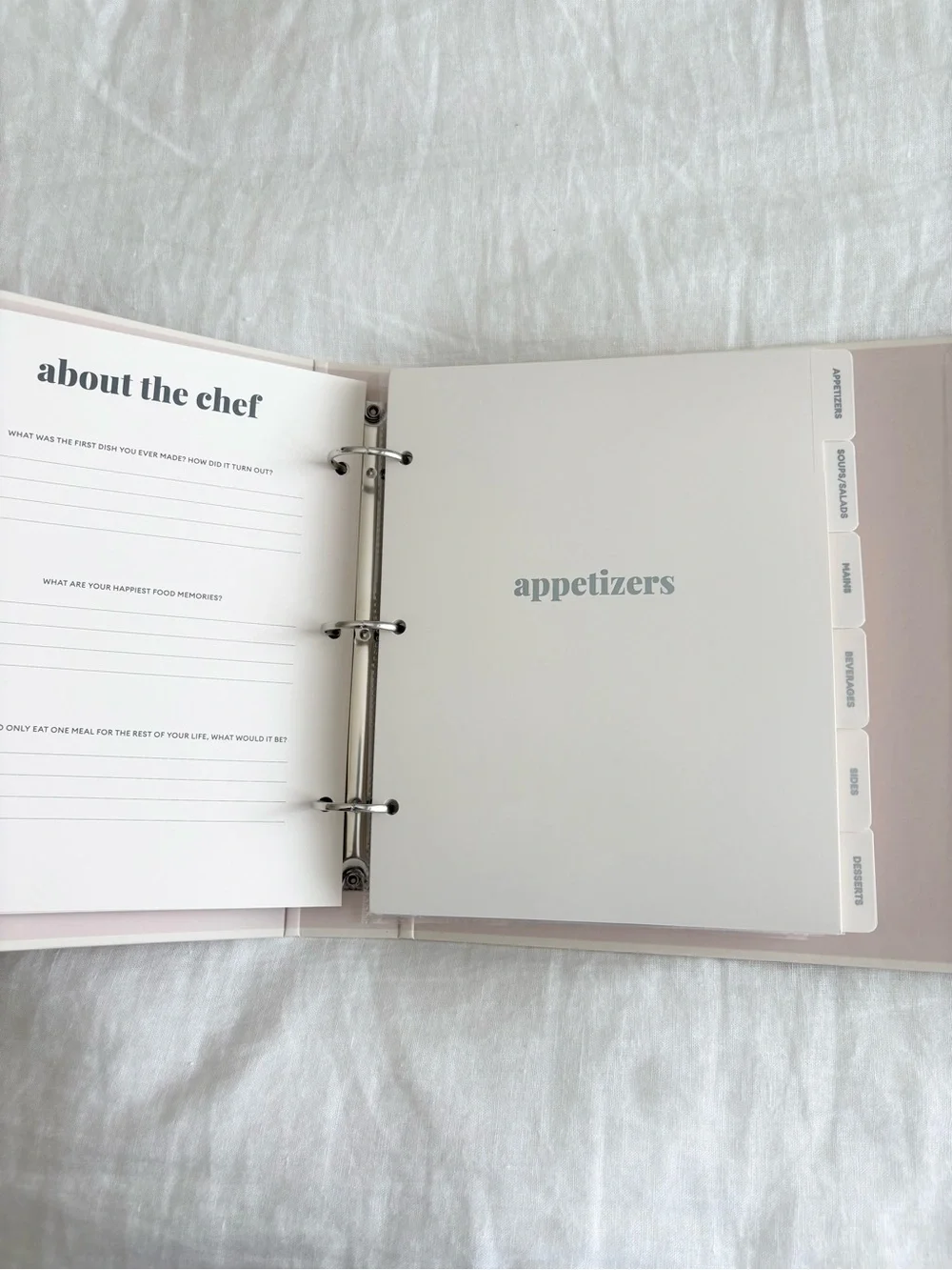 Kunitsa Co Recipe Binder